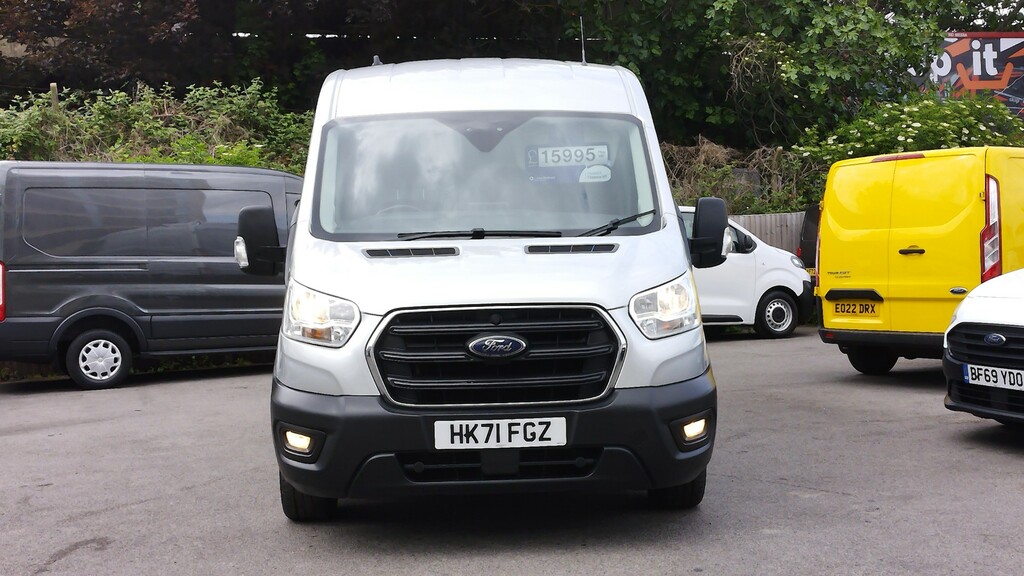 Ford Transit Custom 290 Trend L2 H2 Mwb Medium Roof In Silver,only 58. HK71FGZ  #2