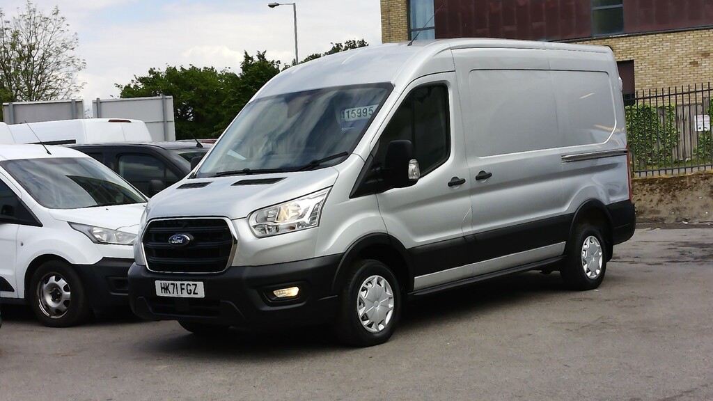 Ford Transit Custom 290 Trend L2 H2 Mwb Medium Roof In Silver,only 58. HK71FGZ  #4