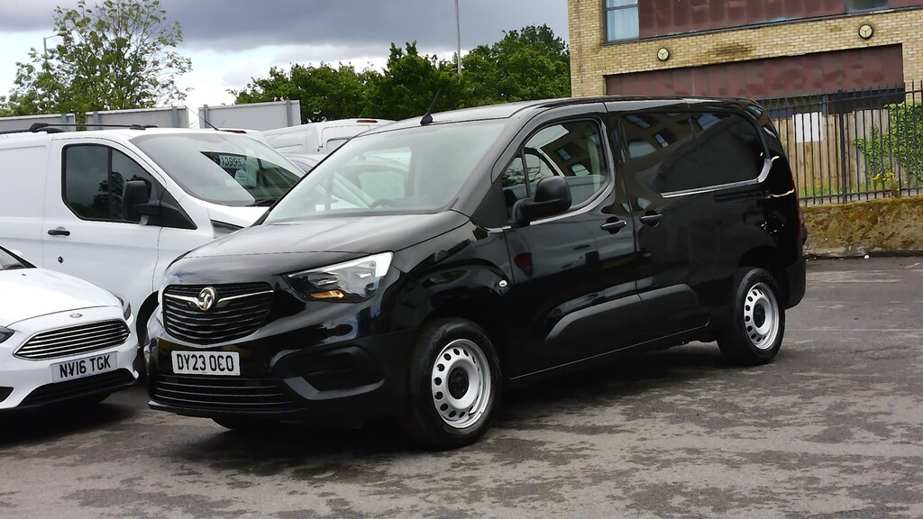 Vauxhall Combo 2300 Prime L2 Lwb In Black,sat Nav,air Conditionin DY23OCO  #2