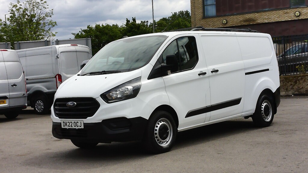 Ford Transit Custom 320 Leader L2 Lwb,only 56.000 Miles,air Conditioni DK22OCJ #2