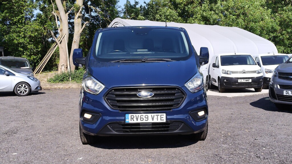 Ford Transit Custom 320 Trend L1 Swb In Dark Blue,air Conditioning,par RV69VTE  #3