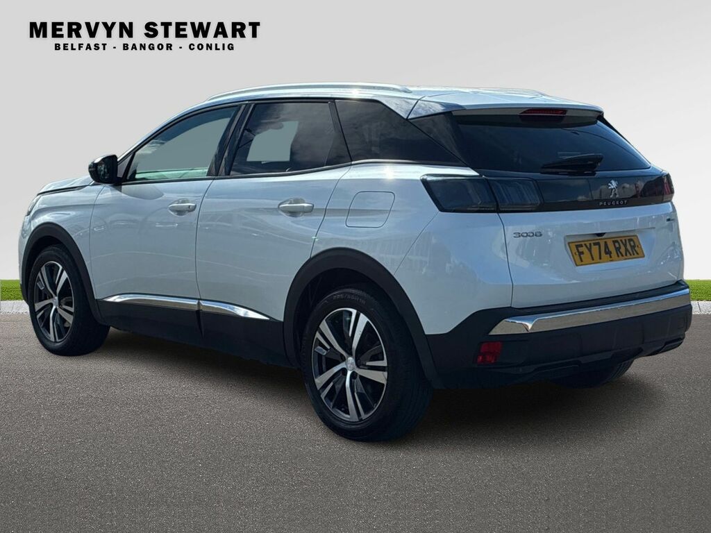 Peugeot 3008 Allure Phev FY74RXR White #6