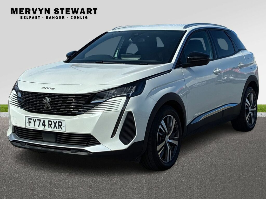 Peugeot 3008 Allure Phev FY74RXR White #4