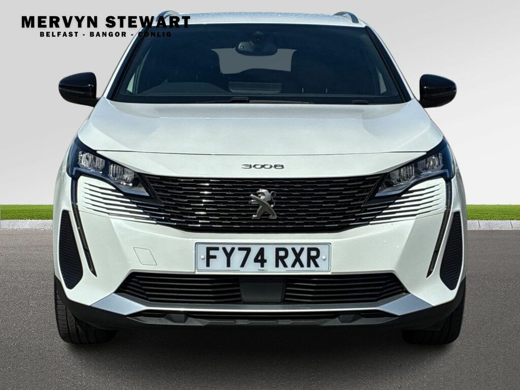 Peugeot 3008 Allure Phev FY74RXR White #3