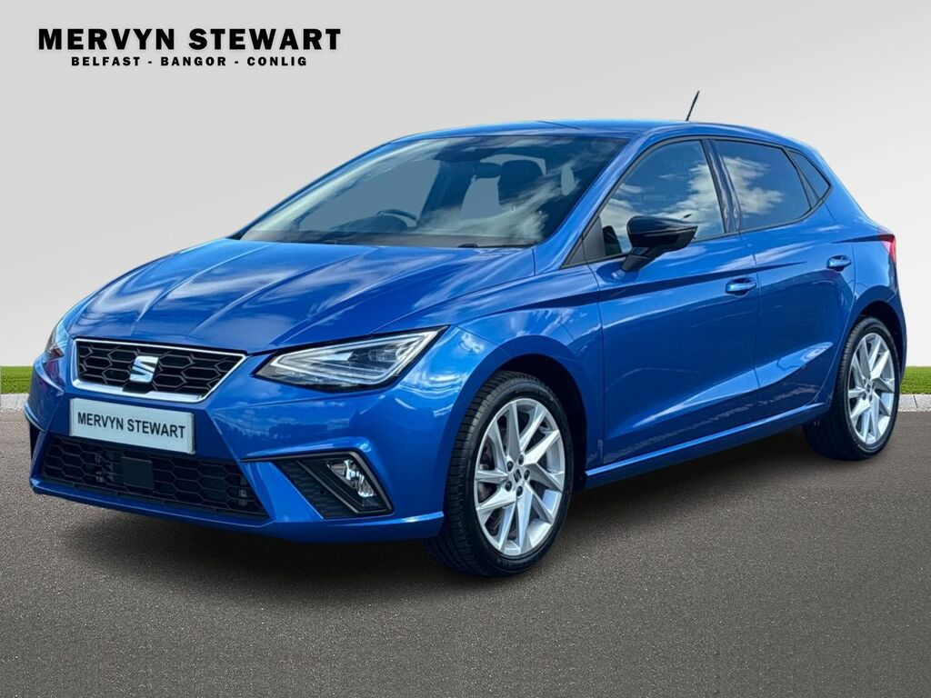 Seat Ibiza Fr Ecotsi FMZ4197 Blue #4
