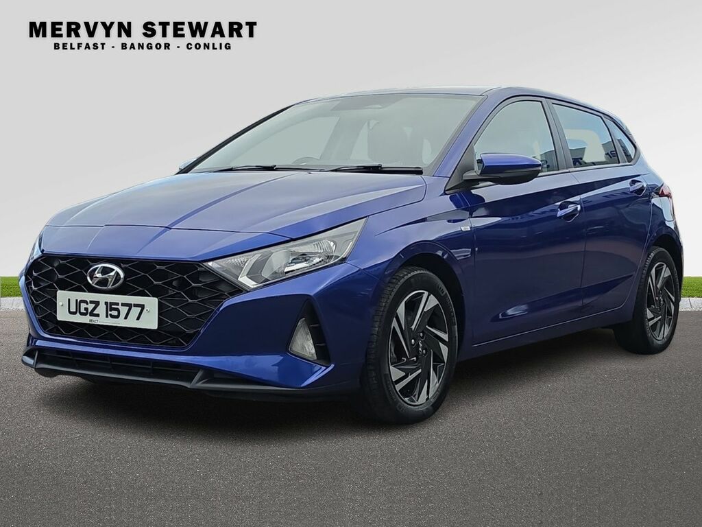 Hyundai I20 Se Connect Mhev T-gdi UGZ1577 Blue #4