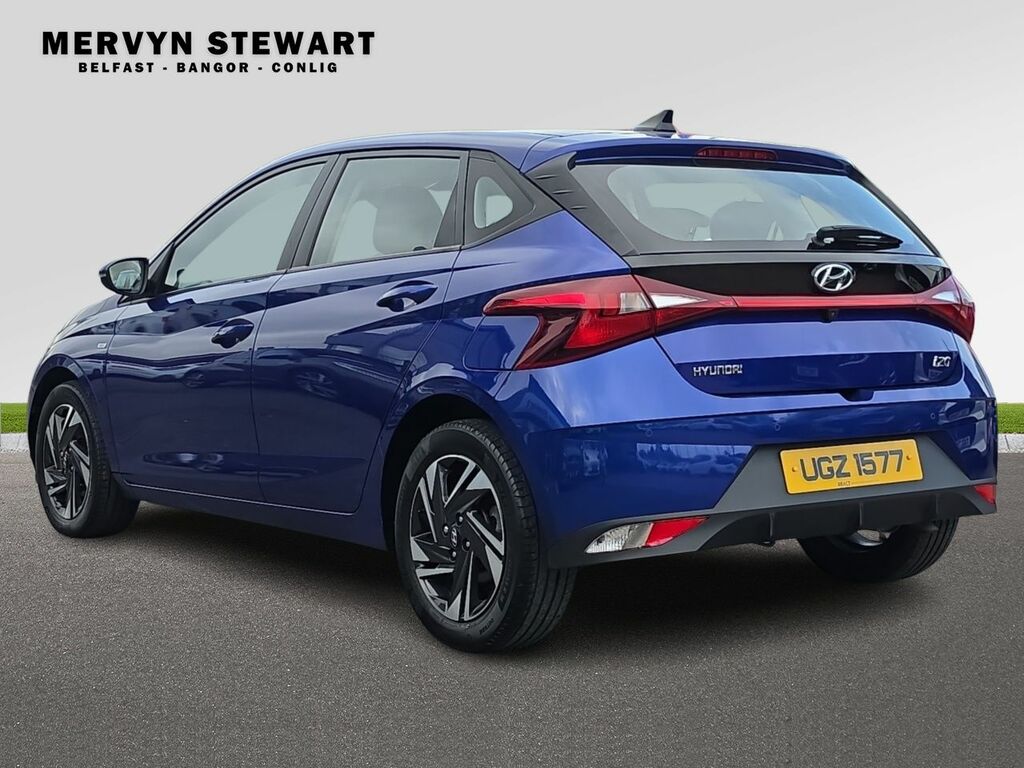Hyundai I20 Se Connect Mhev T-gdi UGZ1577 Blue #6
