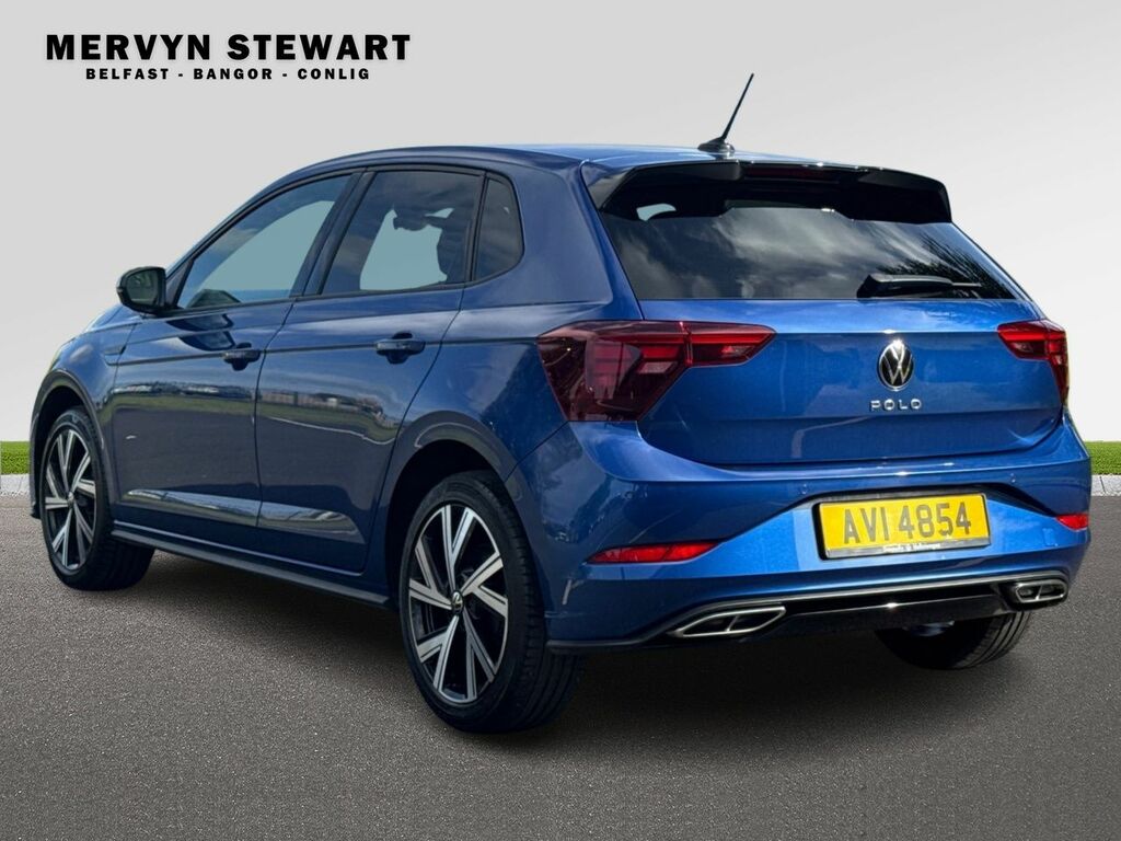 Volkswagen Polo R-line Tsi AVI4854 Blue #6