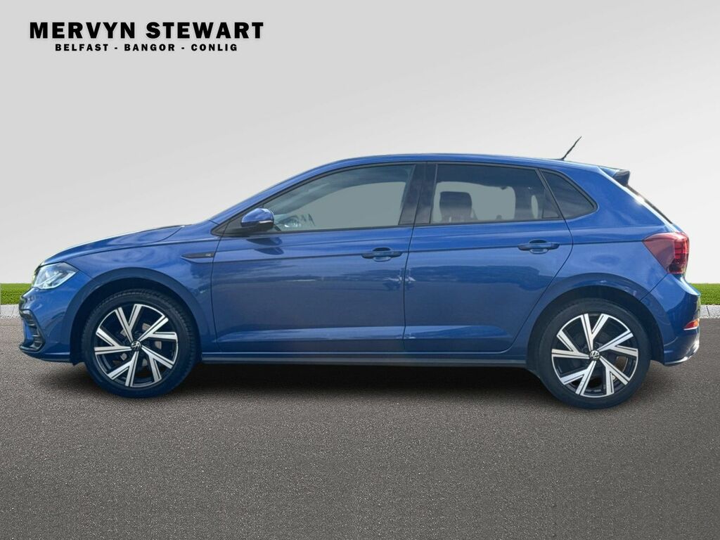 Volkswagen Polo R-line Tsi AVI4854 Blue #5