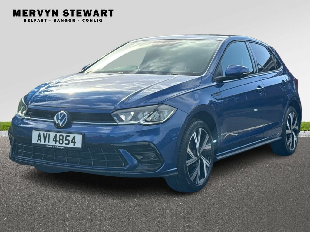 Volkswagen Polo R-line Tsi AVI4854 Blue #4