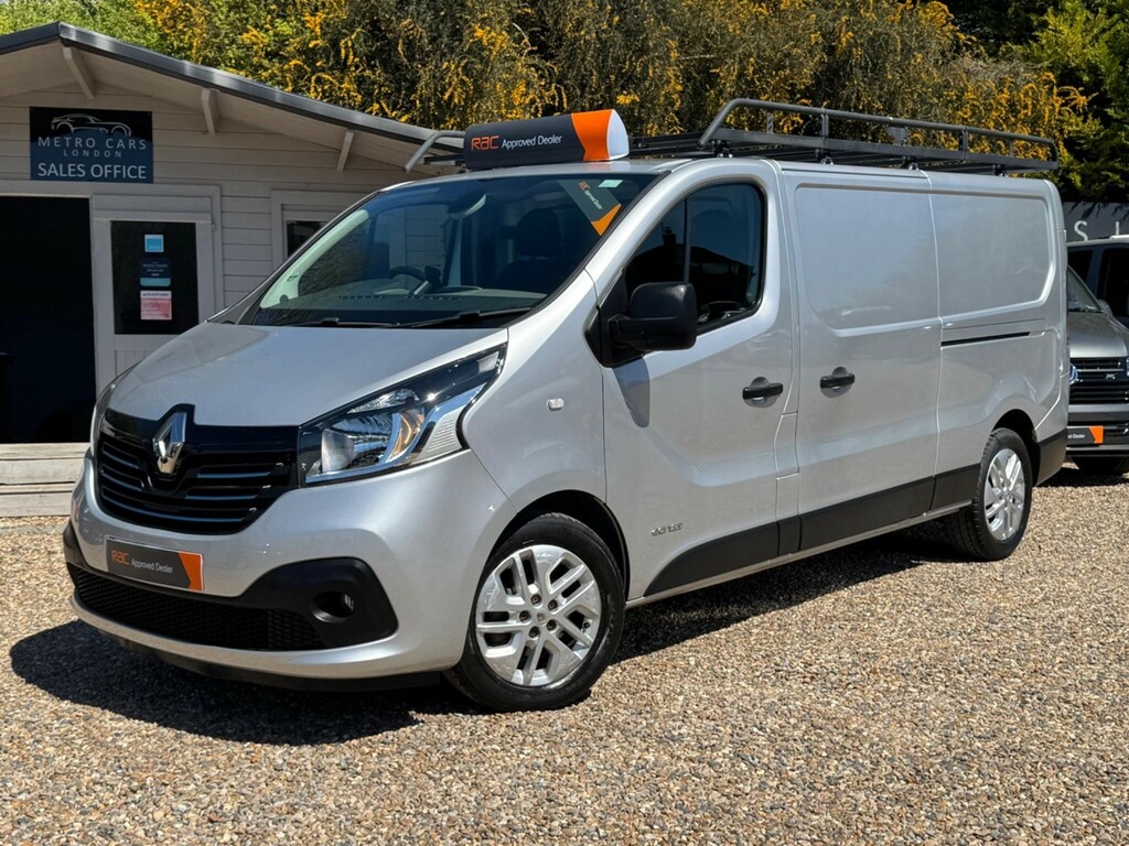 Renault Trafic 1.6 Dci Energy 29 Sport Nav Lwb Standard Roof Euro Silver
