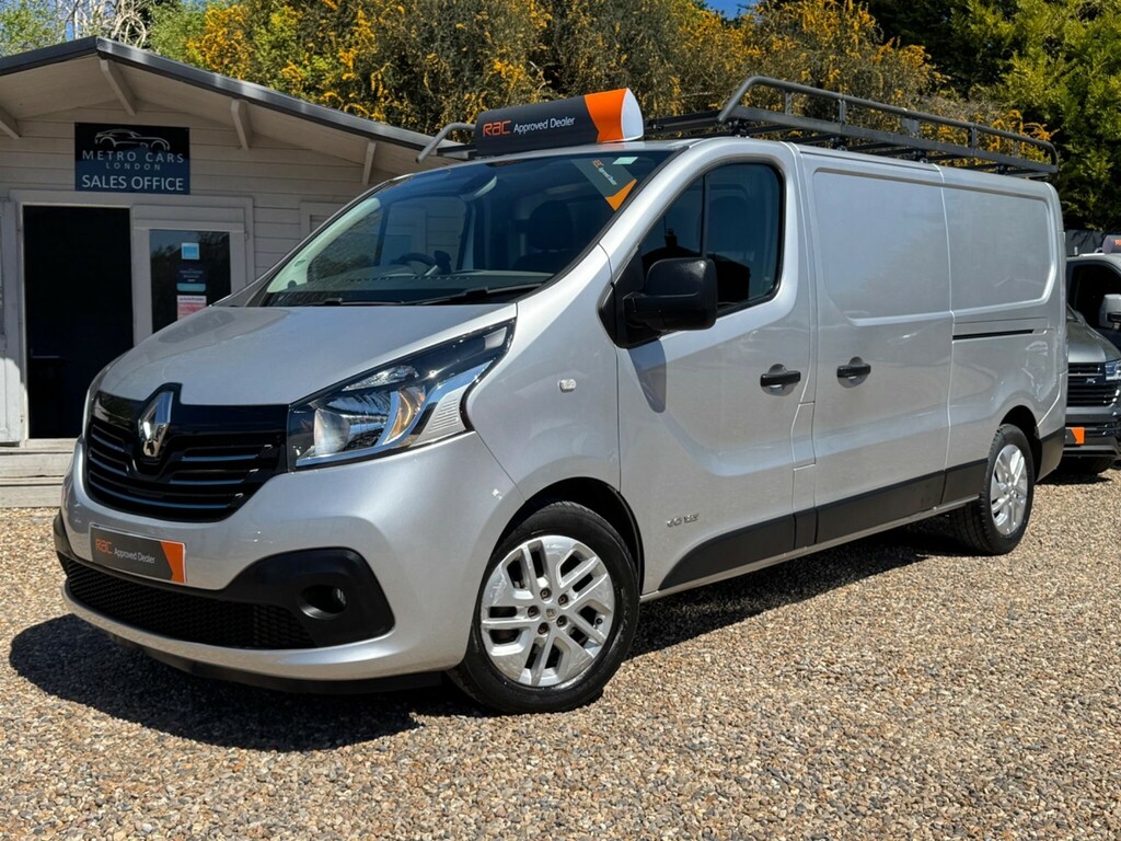 Renault Trafic 1.6 Dci Energy 29 Sport Nav Lwb Standard Roof Euro Silver #2
