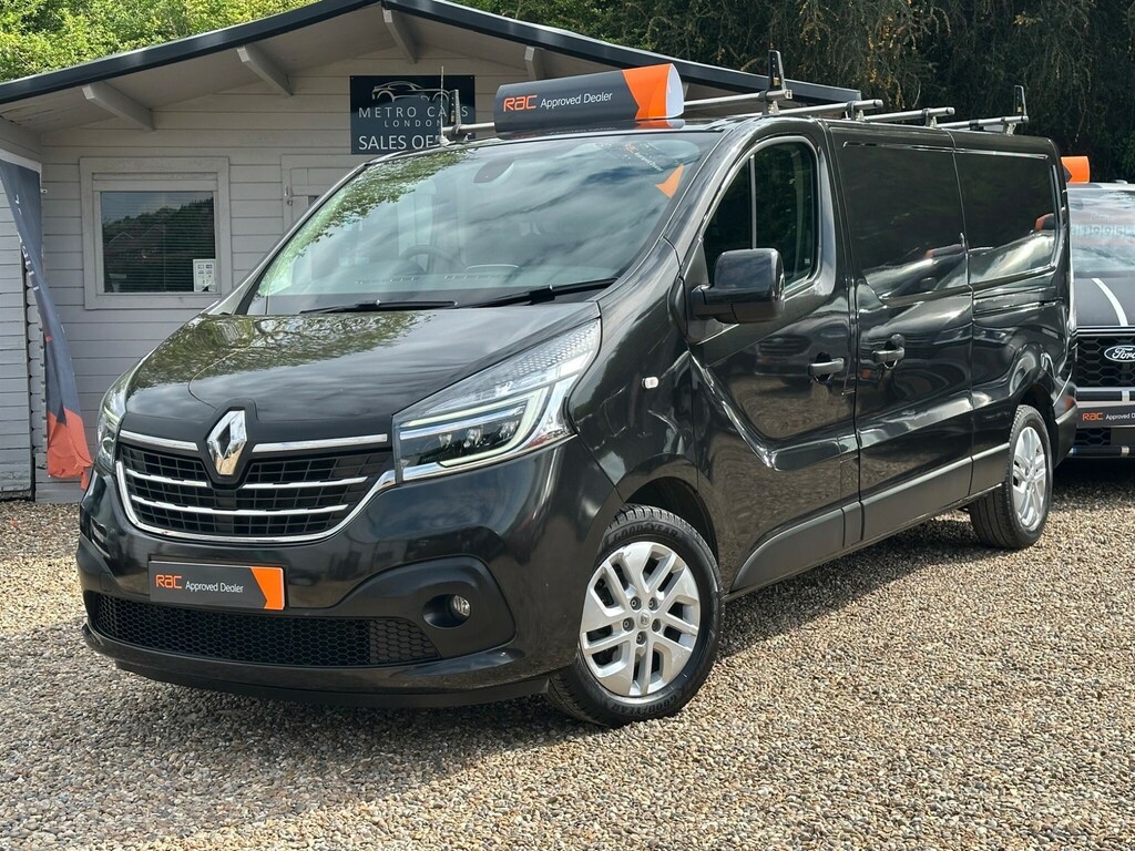 Renault Trafic 2.0 Dci Energy 30 Sport Lwb Standard Roof Euro 6 LV71EHW Black #2