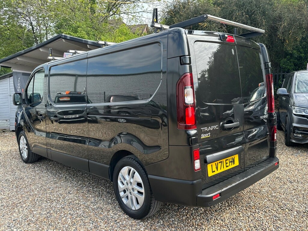 Renault Trafic 2.0 Dci Energy 30 Sport Lwb Standard Roof Euro 6 LV71EHW Black #4