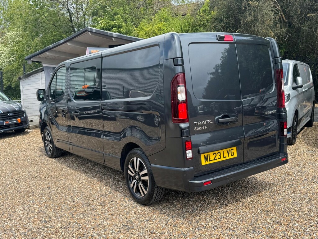 Renault Trafic 2.0 Dci Blue Ll30 Sport Crew Van L2 H1 Euro 6 S ML23LYG Grey #5