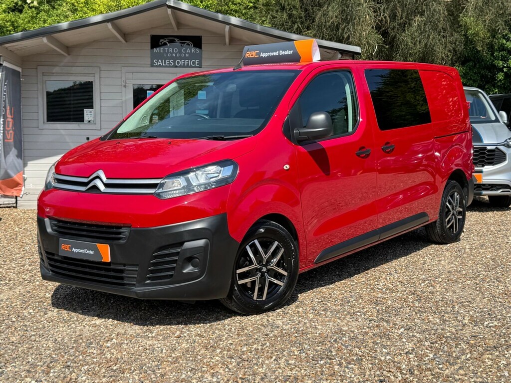 Citroen Dispatch 2.0 Bluehdi 1400 Enterprise M Crew Van Mwb Euro 6 Red #2