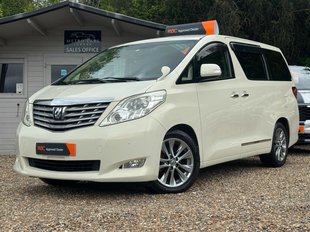 Toyota Alphard Mpv White #9