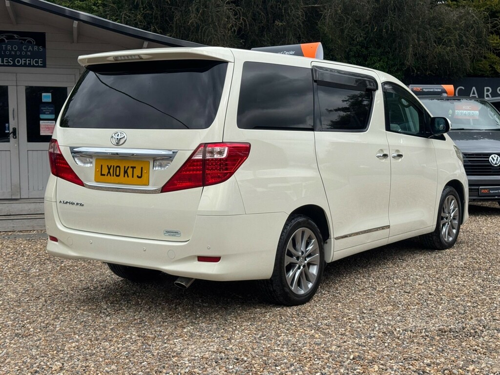 Toyota Alphard Mpv White #8