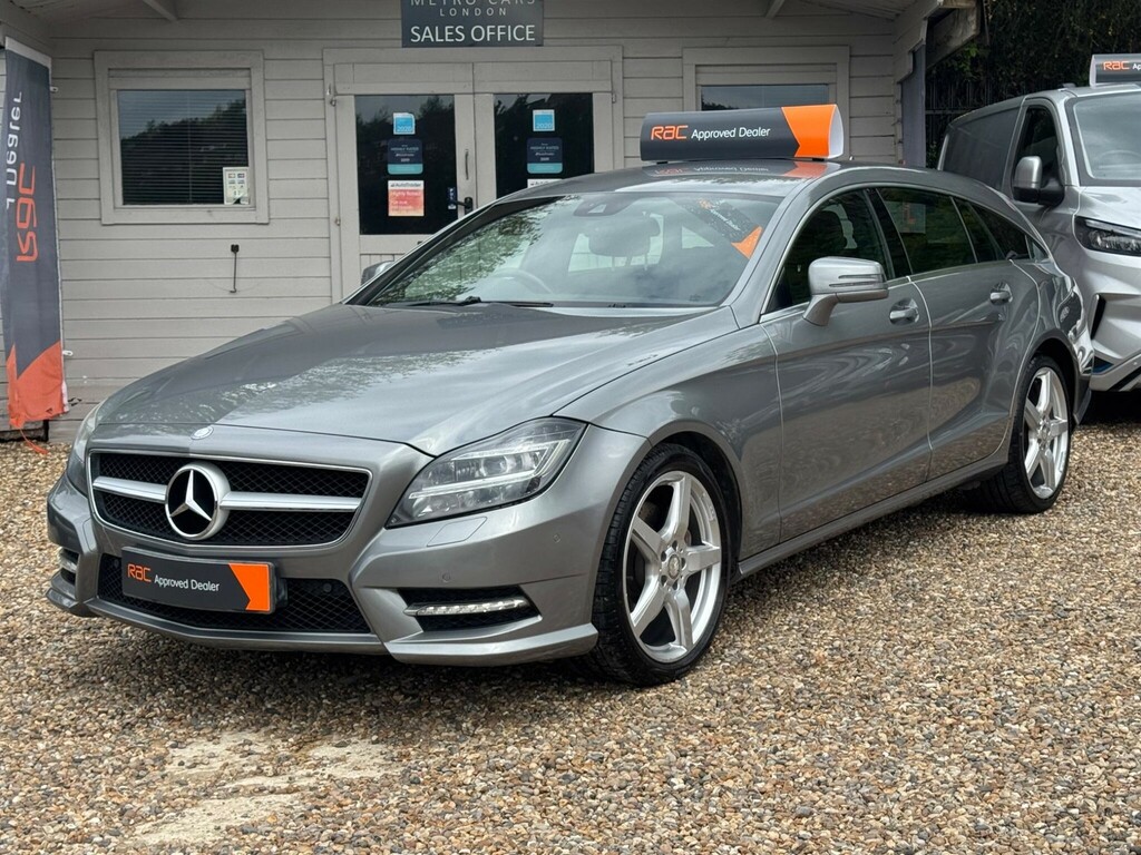 Mercedes-Benz CLS 3.0 Cls350 Cdi V6 Amg Sport Shooting Brake G-troni Silver #3