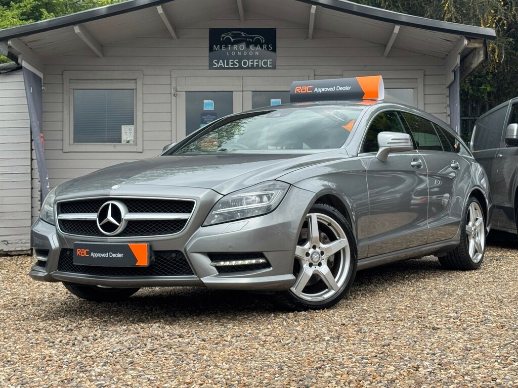 Mercedes-Benz CLS 3.0 Cls350 Cdi V6 Amg Sport Shooting Brake G-troni Silver #2