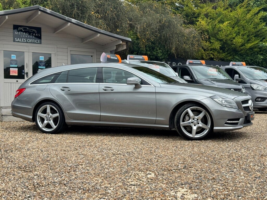Mercedes-Benz CLS 3.0 Cls350 Cdi V6 Amg Sport Shooting Brake G-troni Silver #6