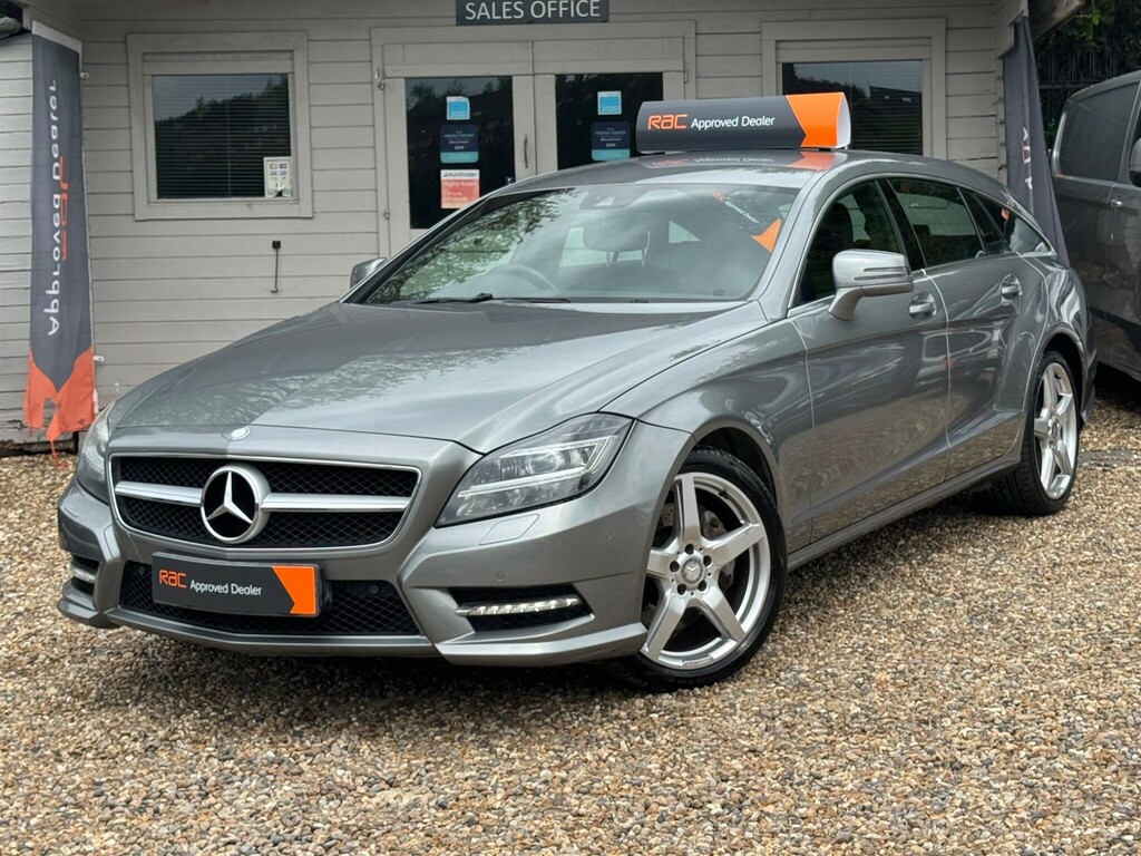 Mercedes-Benz CLS 3.0 Cls350 Cdi V6 Amg Sport Shooting Brake G-troni Silver
