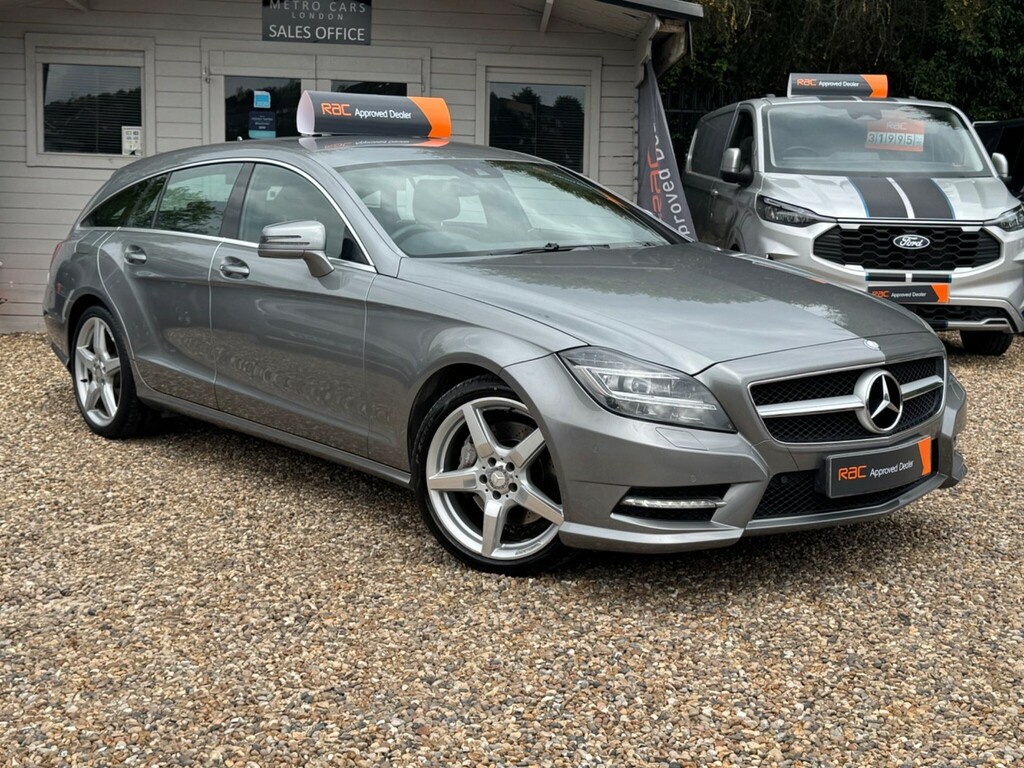 Mercedes-Benz CLS 3.0 Cls350 Cdi V6 Amg Sport Shooting Brake G-troni Silver #4