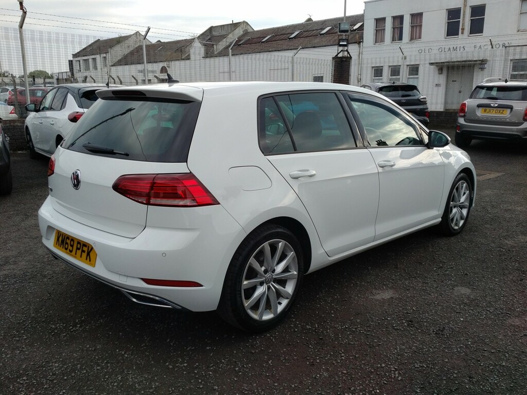 Volkswagen Golf 2.0 Tdi Gt KM69PFK White #6