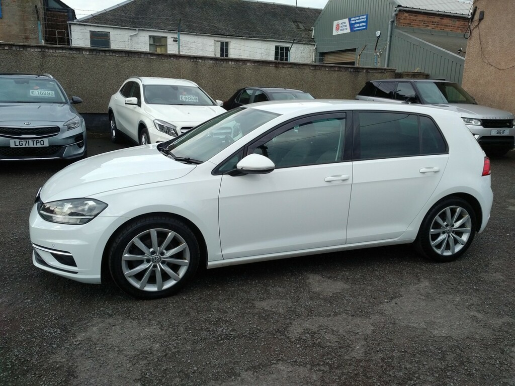 Volkswagen Golf 2.0 Tdi Gt KM69PFK White #2