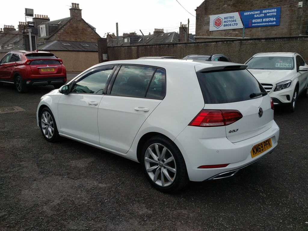 Volkswagen Golf 2.0 Tdi Gt KM69PFK White #4