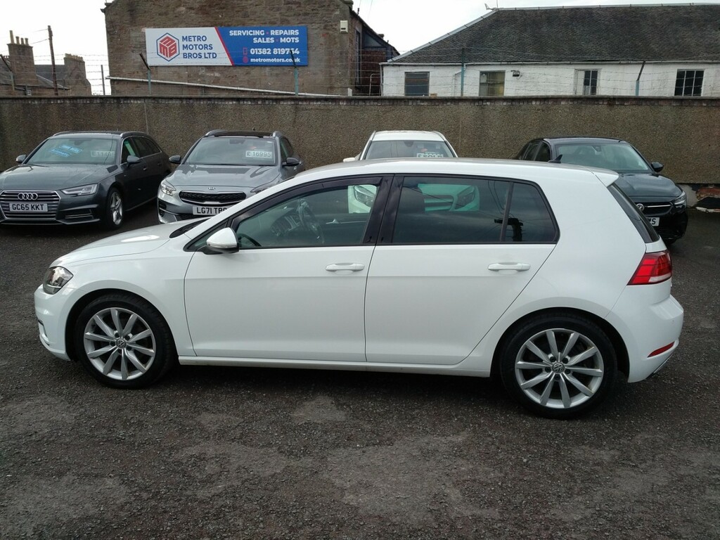 Volkswagen Golf 2.0 Tdi Gt KM69PFK White #3