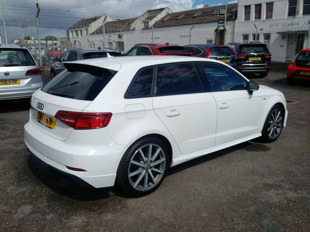 Audi A3 1.5 Tfsi Cod Black Edition White #6