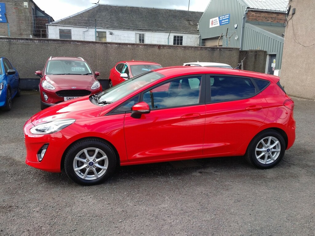 Ford Fiesta 1.0 T Ecoboost Zetec SN19VLK Red #2