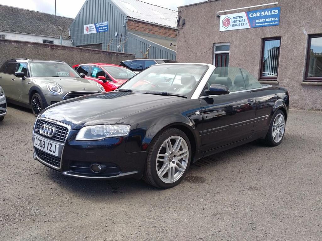 Audi A4 Cabriolet 2.0 Tdi S Line Multitronic Black #1