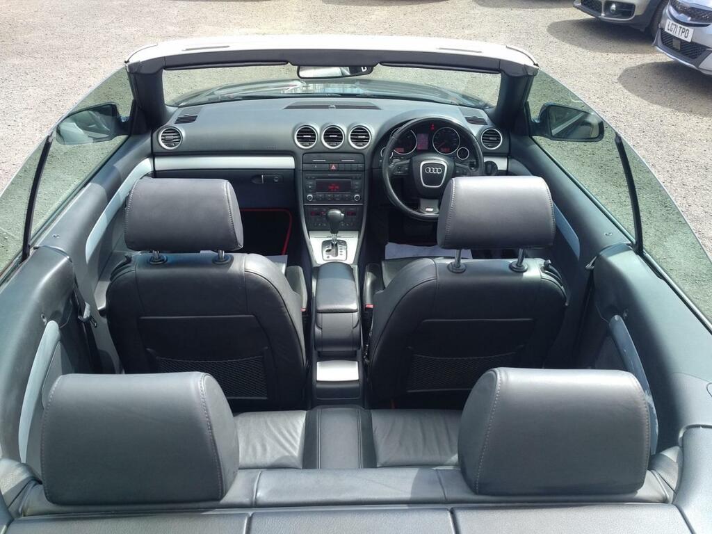 Audi A4 Cabriolet 2.0 Tdi S Line Multitronic Black #5