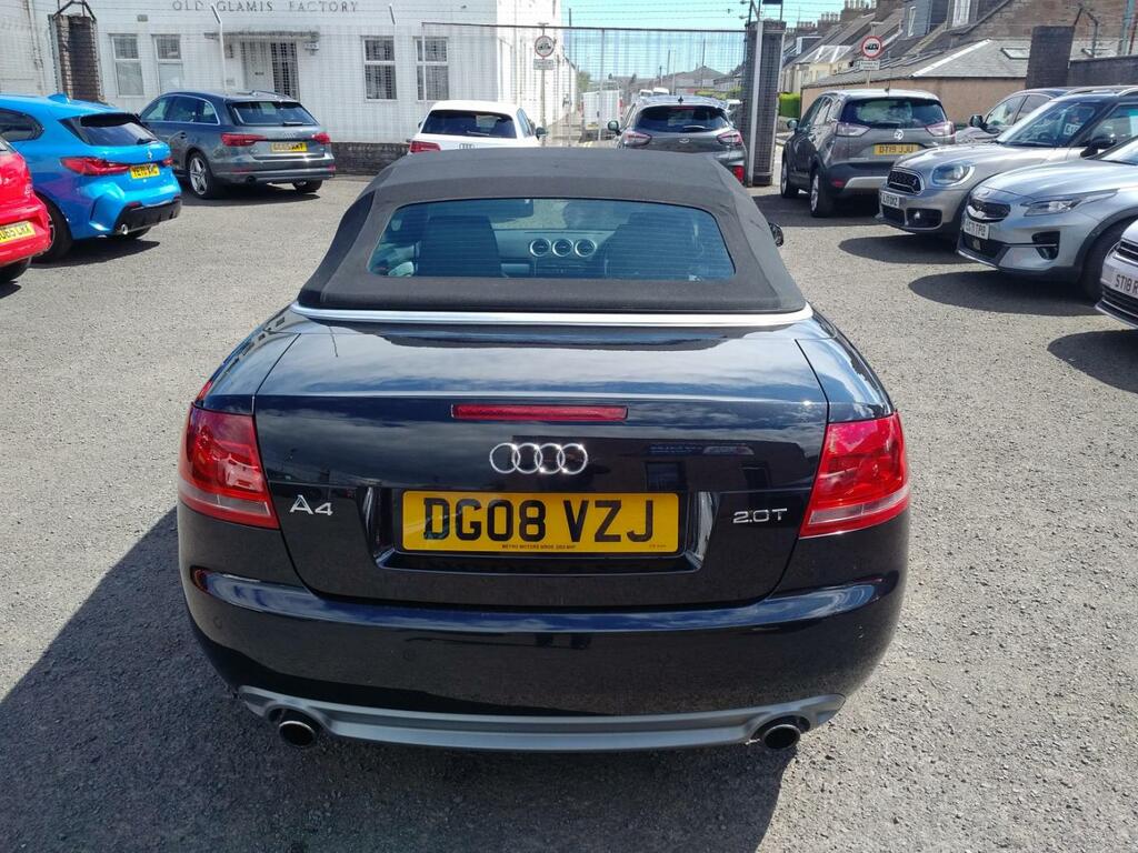 Audi A4 Cabriolet 2.0 Tdi S Line Multitronic Black #13