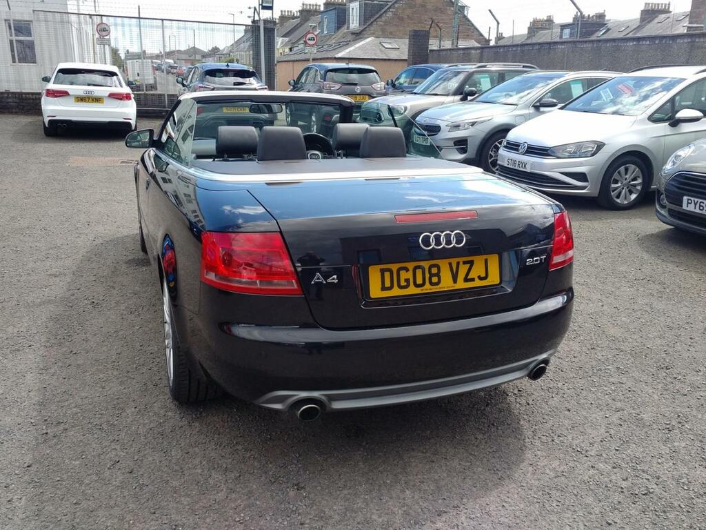 Audi A4 Cabriolet 2.0 Tdi S Line Multitronic Black #4