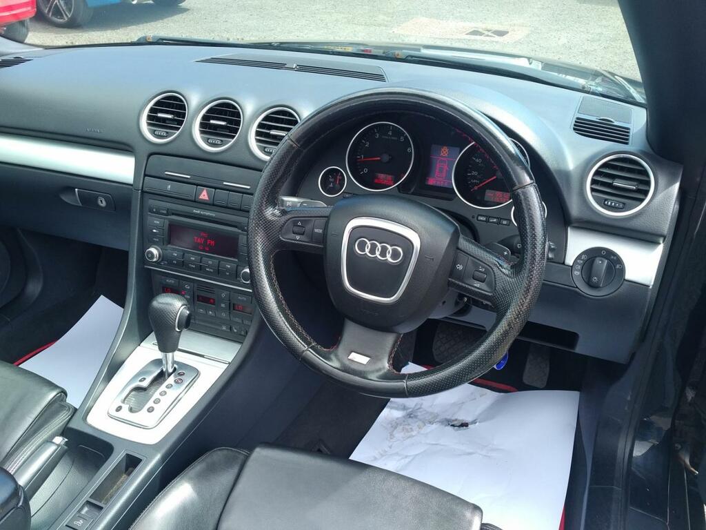 Audi A4 Cabriolet 2.0 Tdi S Line Multitronic Black #18