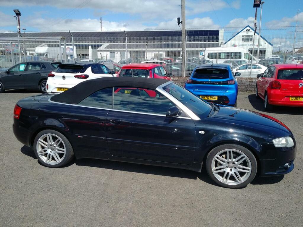 Audi A4 Cabriolet 2.0 Tdi S Line Multitronic Black #15