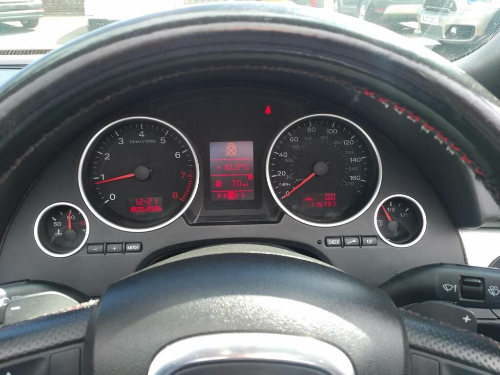 Audi A4 Cabriolet 2.0 Tdi S Line Multitronic Black #32