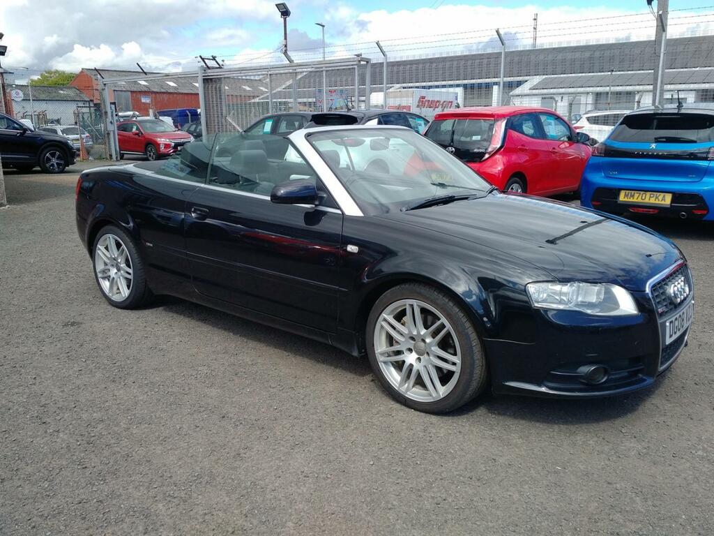Audi A4 Cabriolet 2.0 Tdi S Line Multitronic Black #8