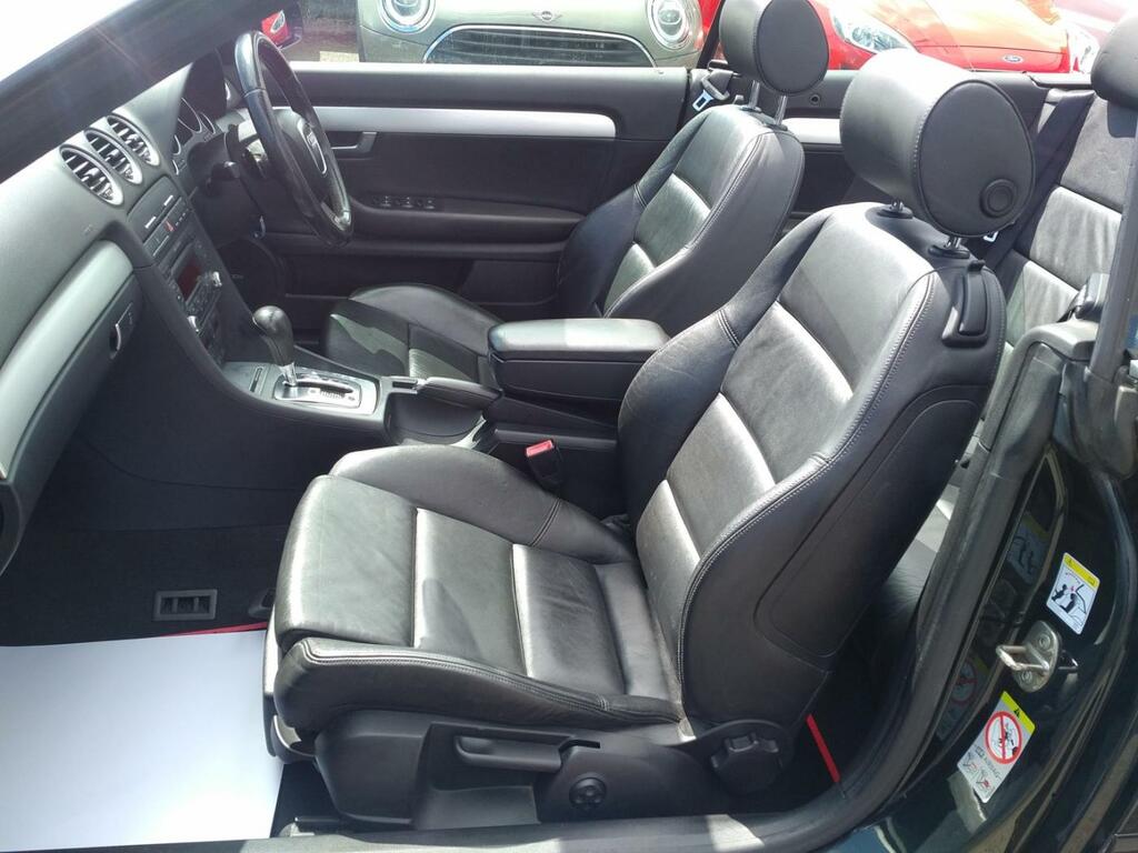Audi A4 Cabriolet 2.0 Tdi S Line Multitronic Black #25