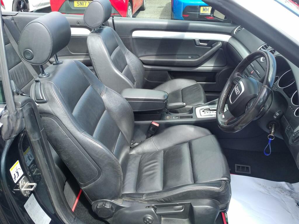 Audi A4 Cabriolet 2.0 Tdi S Line Multitronic Black #19