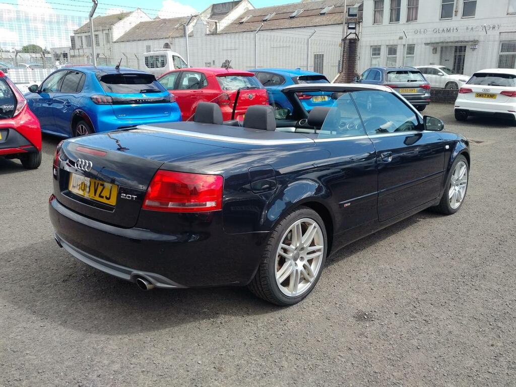 Audi A4 Cabriolet 2.0 Tdi S Line Multitronic Black #6