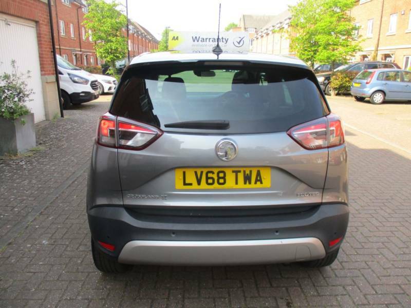 Vauxhall Crossland X 1.2T Ecotec 110 Elite 6 Speed Fsh New Timi LV68TWA Grey #6