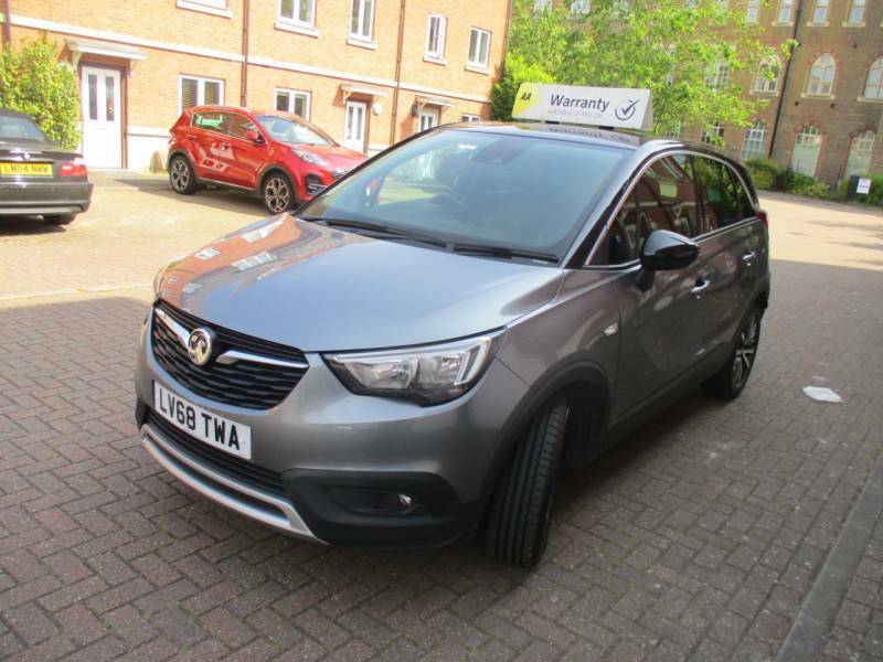 Vauxhall Crossland X 1.2T Ecotec 110 Elite 6 Speed Fsh New Timi LV68TWA Grey #3