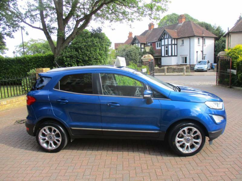 Ford Ecosport 1.0 Ecoboost 125 Titanium Sh Satnav Bluetooth RE69OCL Blue #5
