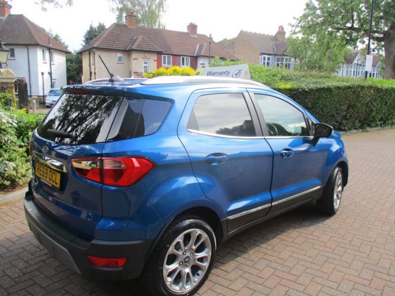 Ford Ecosport 1.0 Ecoboost 125 Titanium Sh Satnav Bluetooth RE69OCL Blue #6