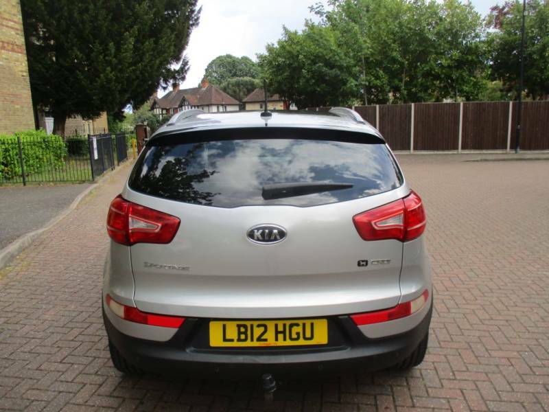 Kia Sportage 2.0 Crdi Kx-3 Sat Nav - 2012 12 LB12HGU Silver #5