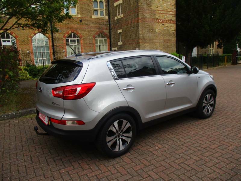 Kia Sportage 2.0 Crdi Kx-3 Sat Nav - 2012 12 LB12HGU Silver #4